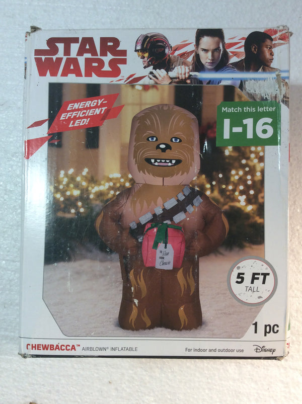 Star Wars Chewbacca - 5ft tall airblown inflatable LED
