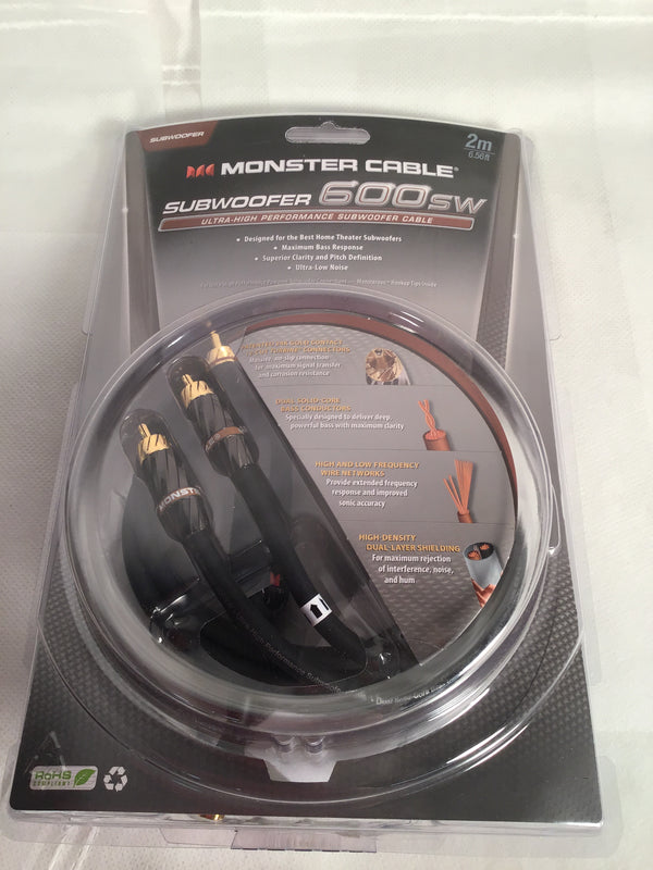 Monster subwoofer 600sw cable