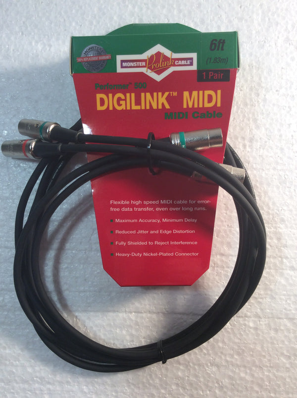 Monster performer 500 Digilink midi cable