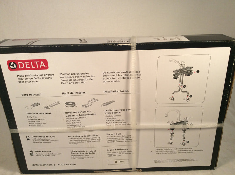 Delta Lewiston 21902lf faucet