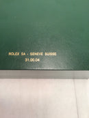 Green Rolex SA-Geneve Suisse 31.00.04 watch box