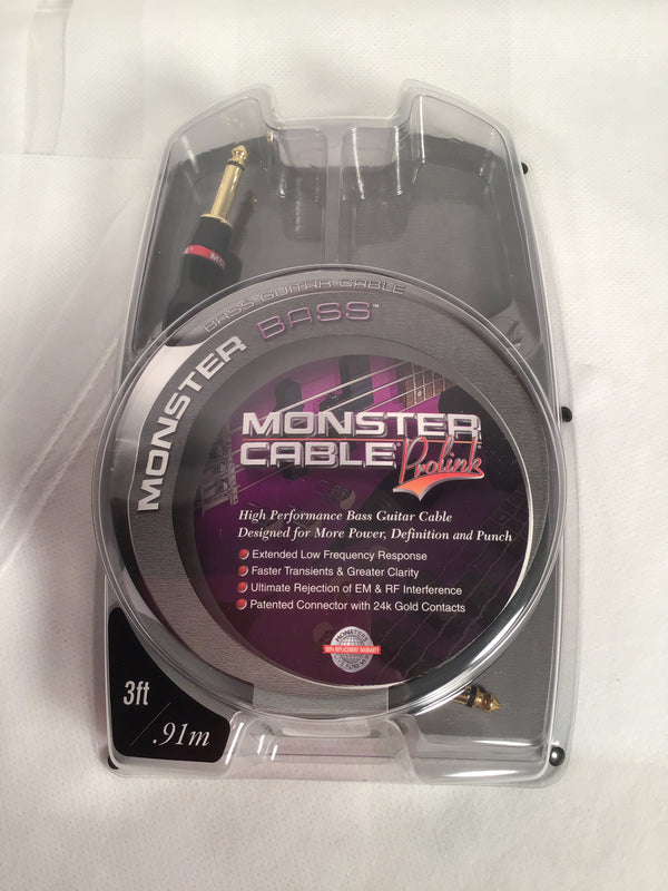 Monster bass 3ft cable
