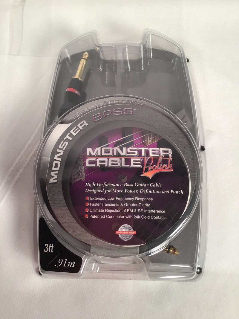 Monster bass 3ft cable