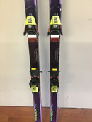 Salomon X9 Monocoque Purple Skis W/ Equipe 977 Drivers