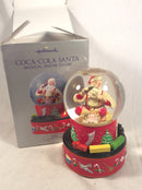 Hallmark Coca-Cola Santa musical globe