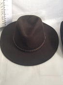 3 hats. 1 Wrangler. 1 Stetson.  1 TGH