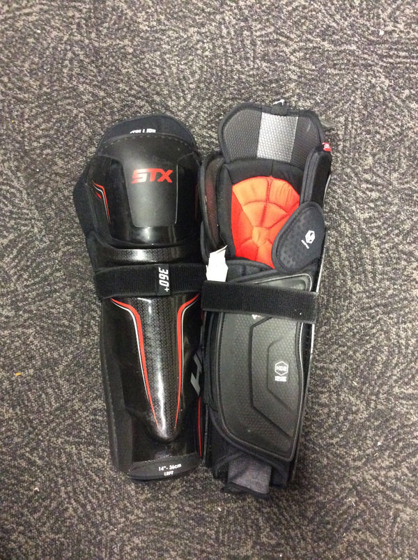 STX HPR Ice Hockey Shin Guards *USED*